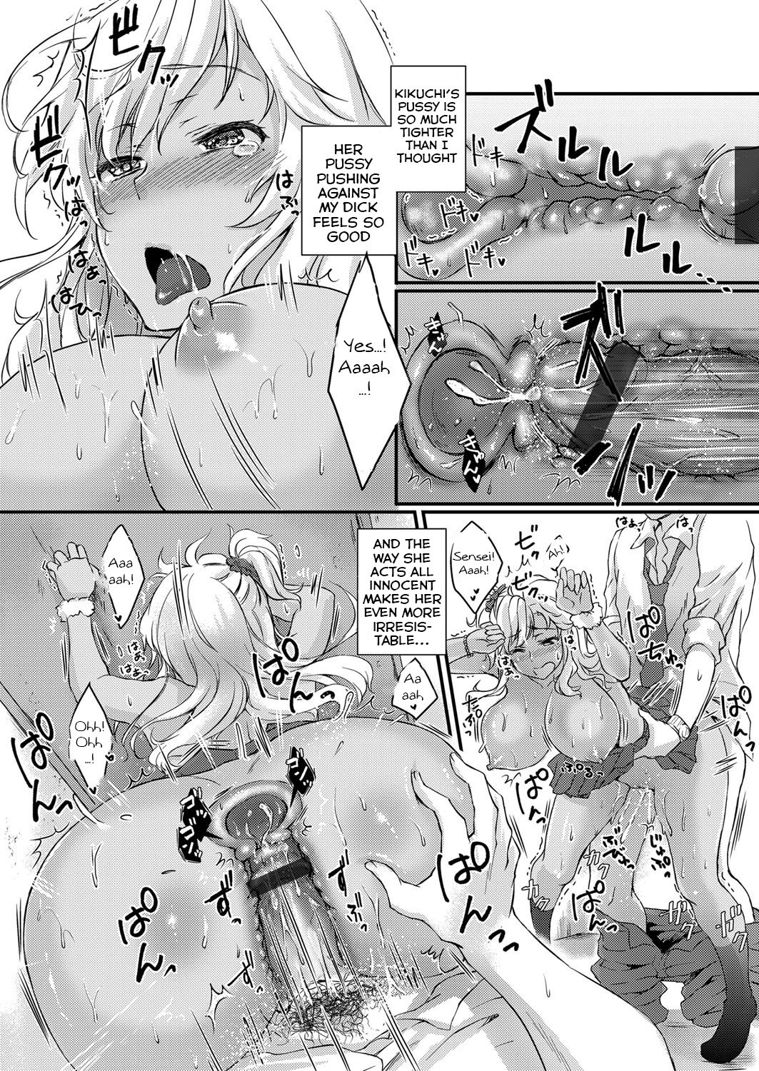 Hentai Manga Comic-Pure Lewd Blonde-Haired Gal-Read-17